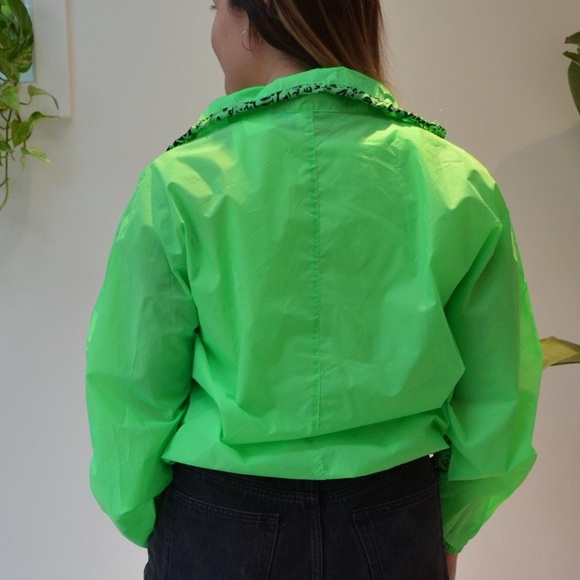 Vintage neon windbreaker - Picture 3 of 6